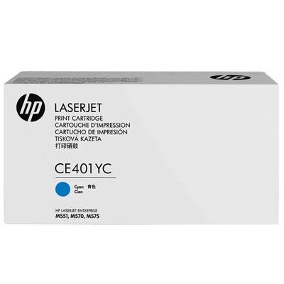 Hp 507A-CE401YC Mavi Orijinal Toner