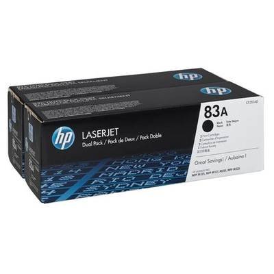 Hp 83A-CF283AD Orijinal Toner İkili Paket